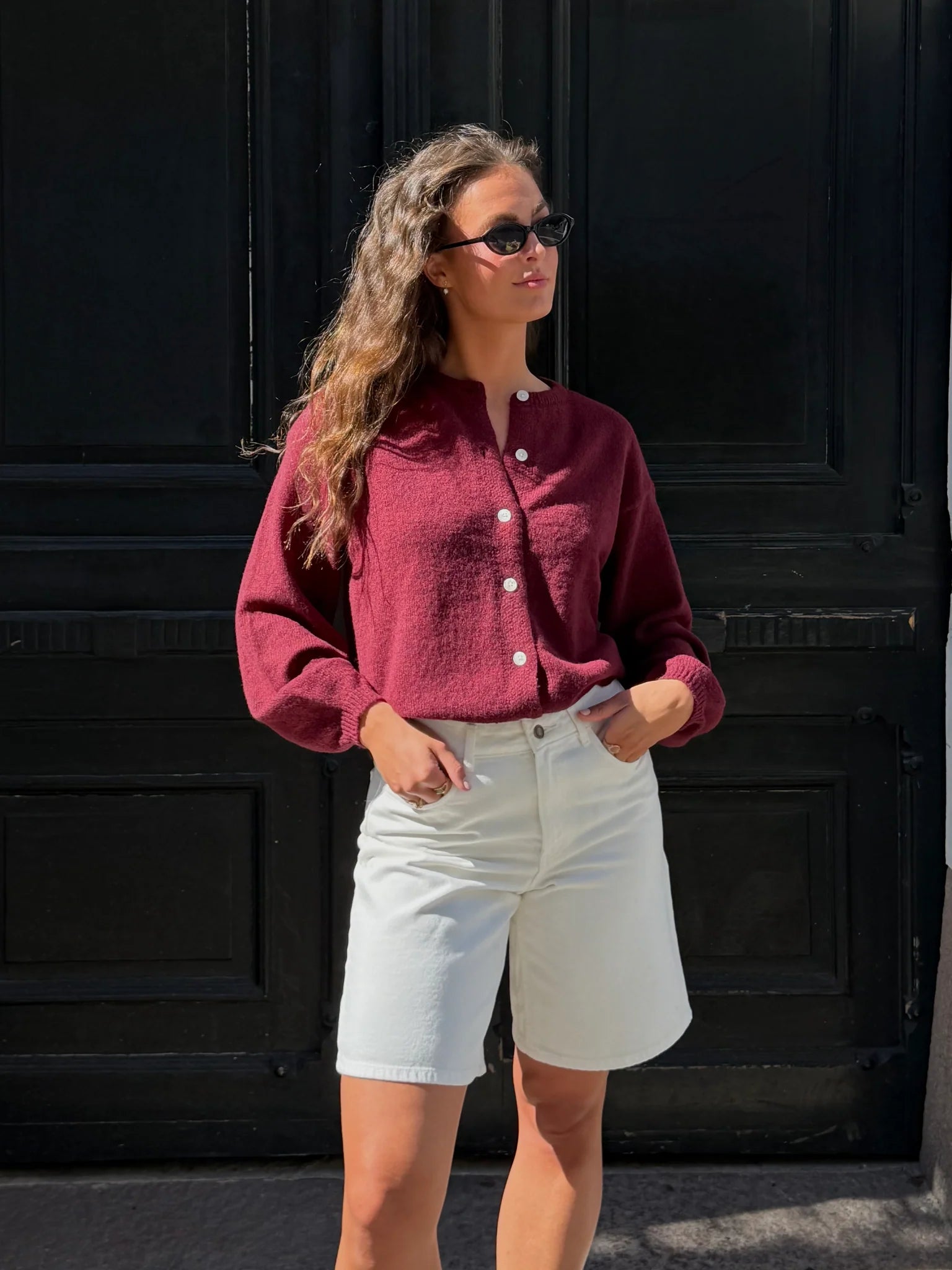 PCIDA Knitted Cardigan - Winetasting